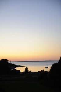 Skymning över Mysingen