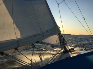 Evening sail
