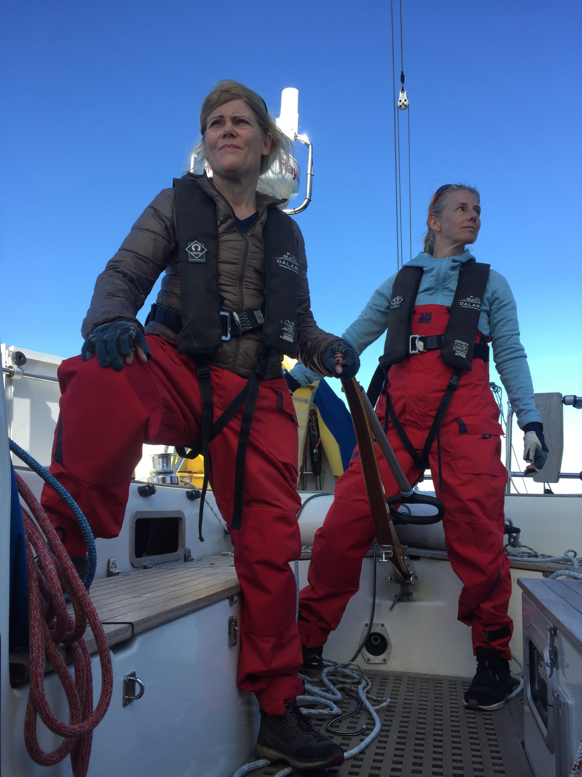 På seglingskurs Sailing course