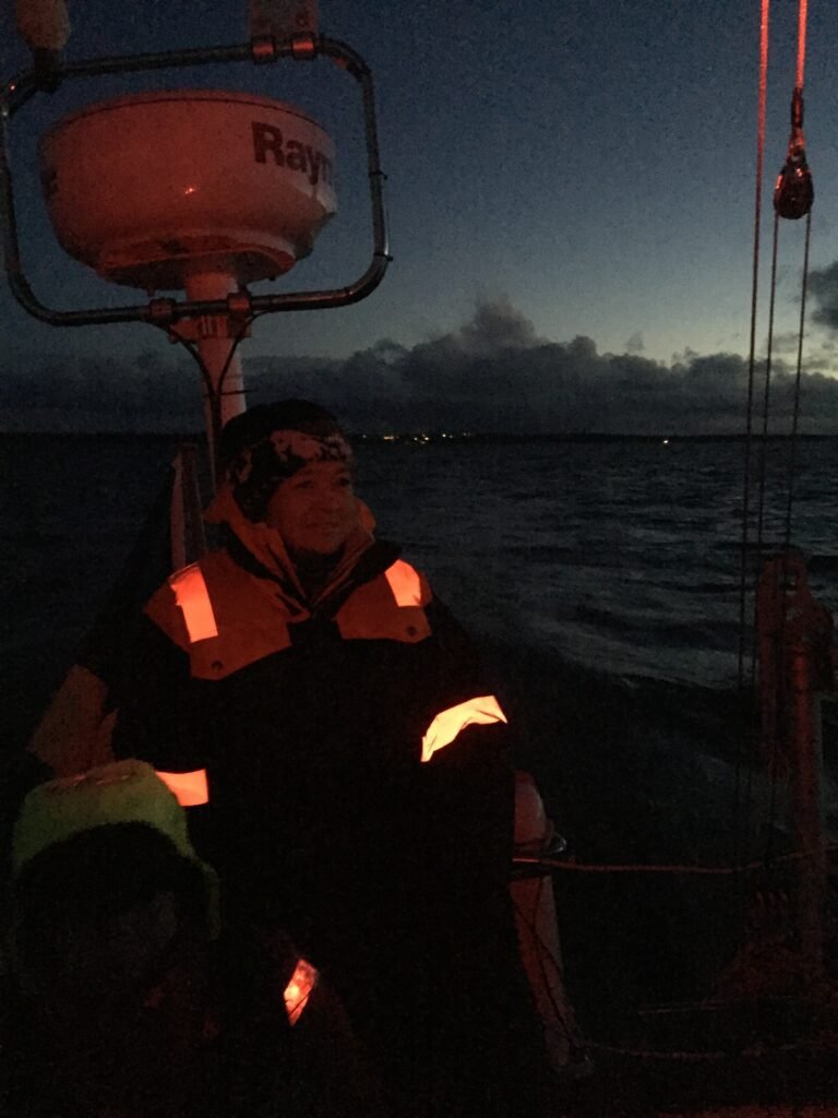 segling i mörker julbordssegling