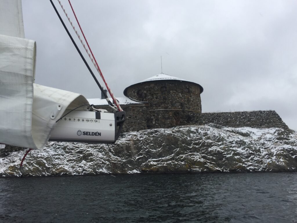 Vintersegling Dalarö Skans Vintersegling dalaro skans
