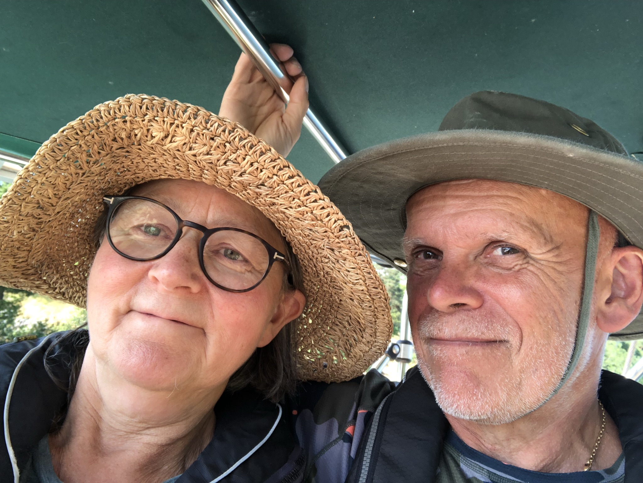 Birgitta och lasse på OE32:an Aura Birgitta och Lasse på Aura